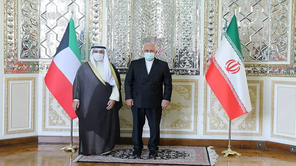 دیدار وزیر خارجه کویت با ظریف