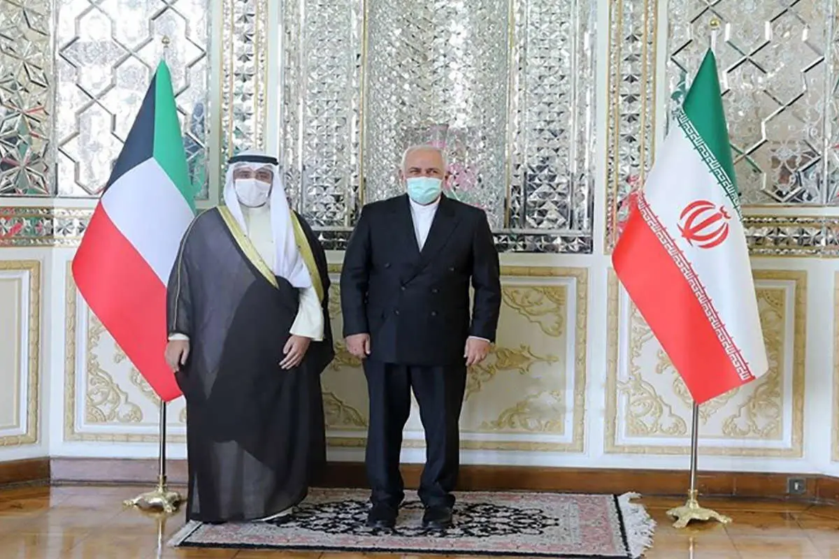 دیدار وزیر خارجه کویت با ظریف