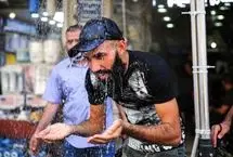 گرمای ۵۰ درجه در بغداد