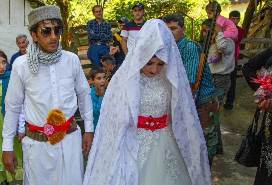 تصاویر؛ جشن عروسی سنتی در ییلاق ویزنه