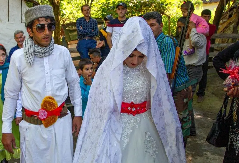 تصاویر؛ جشن عروسی سنتی در ییلاق ویزنه