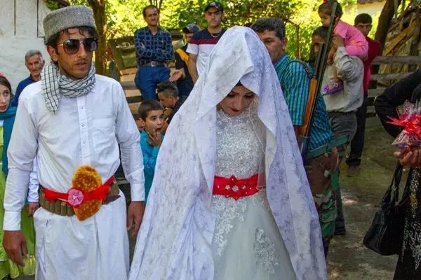 تصاویر؛ جشن عروسی سنتی در ییلاق ویزنه