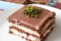 طرز تهیه کیک بیسکوییتی پوینگی؛ کیک یخچالی خاص و خوشمزه 

