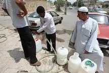 وضعیت آب آشامیدنی مردم کنارسیاه در جزیره قشم