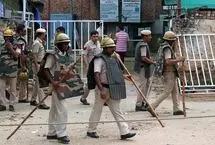 ببینید؛ حمله وحشیانه پلیس هند به راهپیمایی مسلمانان