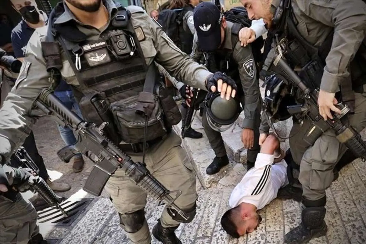 (ویدئو) درگیری خشن پلیس اسرائیل با فلسطینیها