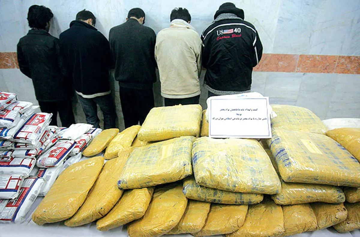 انهدام ۵ باند توزیع مواد مخدر در غرب تهران