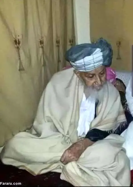 (تصویر) مولوی امین در ١۴۴ سالگی درگذشت