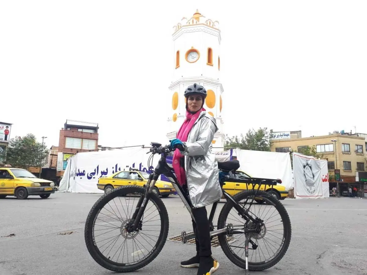 خاطره جالب دوچرخه‌سوار زن از تعقیبش توسط یک موتورسوار