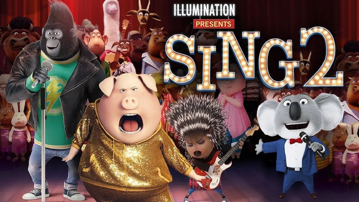 انیمیشن آواز ۲ (Sing 2)؛ داستان یک کنسرت شاد حیوانی