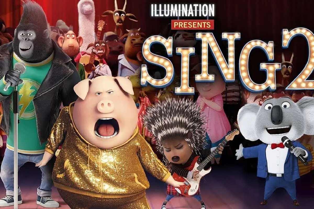انیمیشن آواز ۲ (Sing 2)؛ داستان یک کنسرت شاد حیوانی