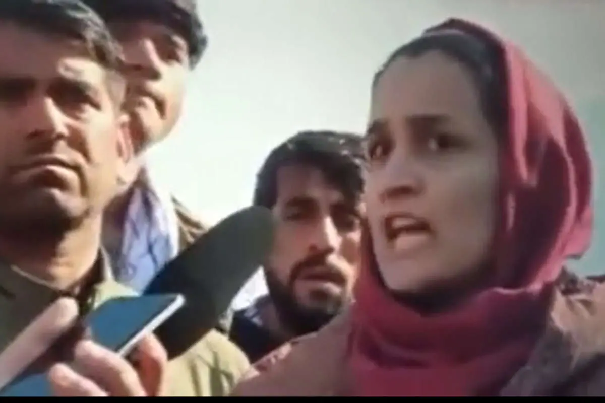 (ویدئو) سخنان دختر شجاع پنجشیری خطاب به طالبان
