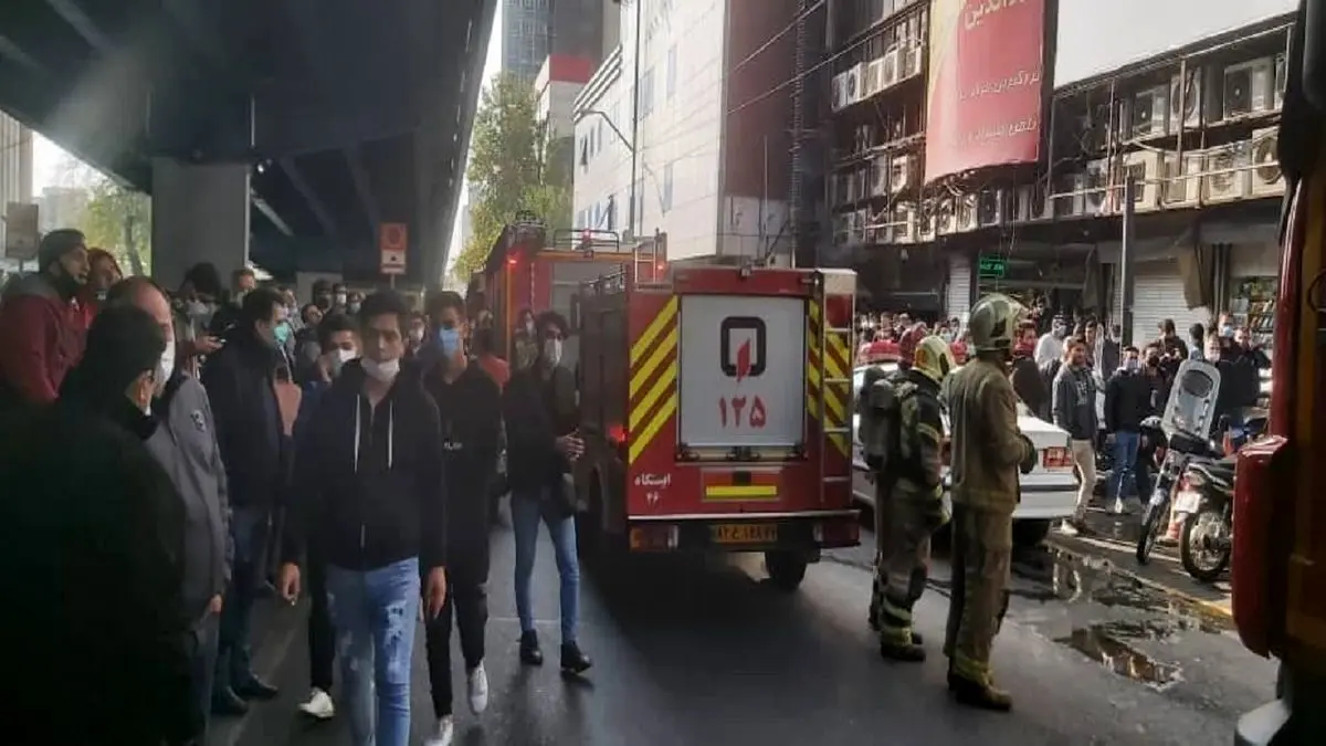 علت مشاهده دود در خیابان جمهوری چه بود؟