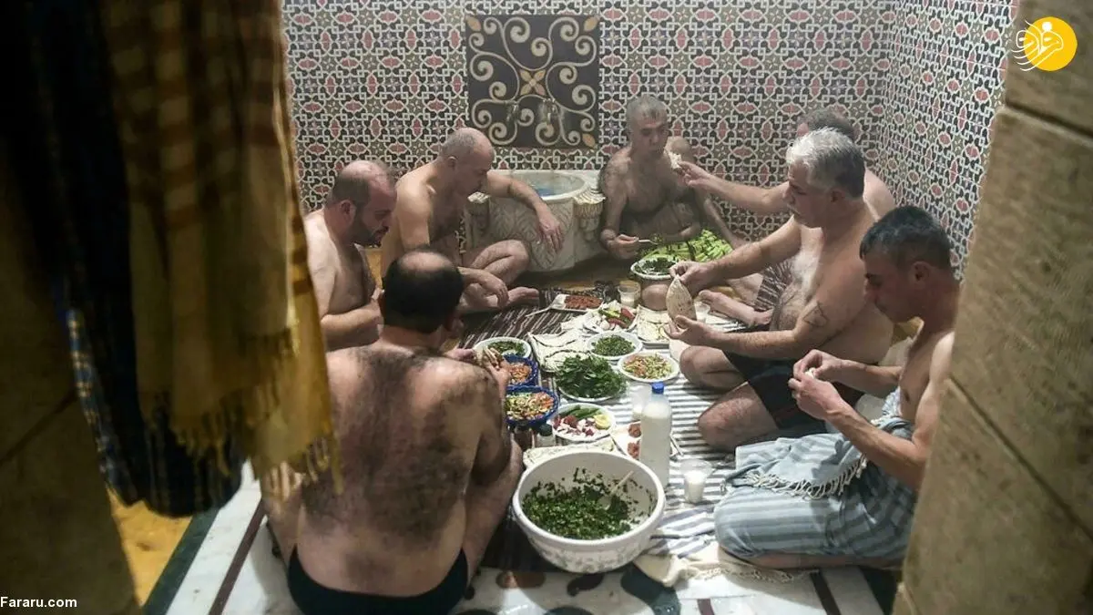 (ویدئو) رونق حمام‌های سنتی در حلب