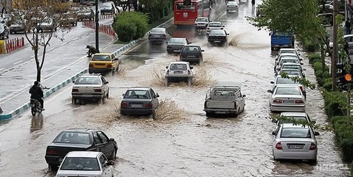 هشدار «قرمز» هواشناسی درباره بارش شدید باران