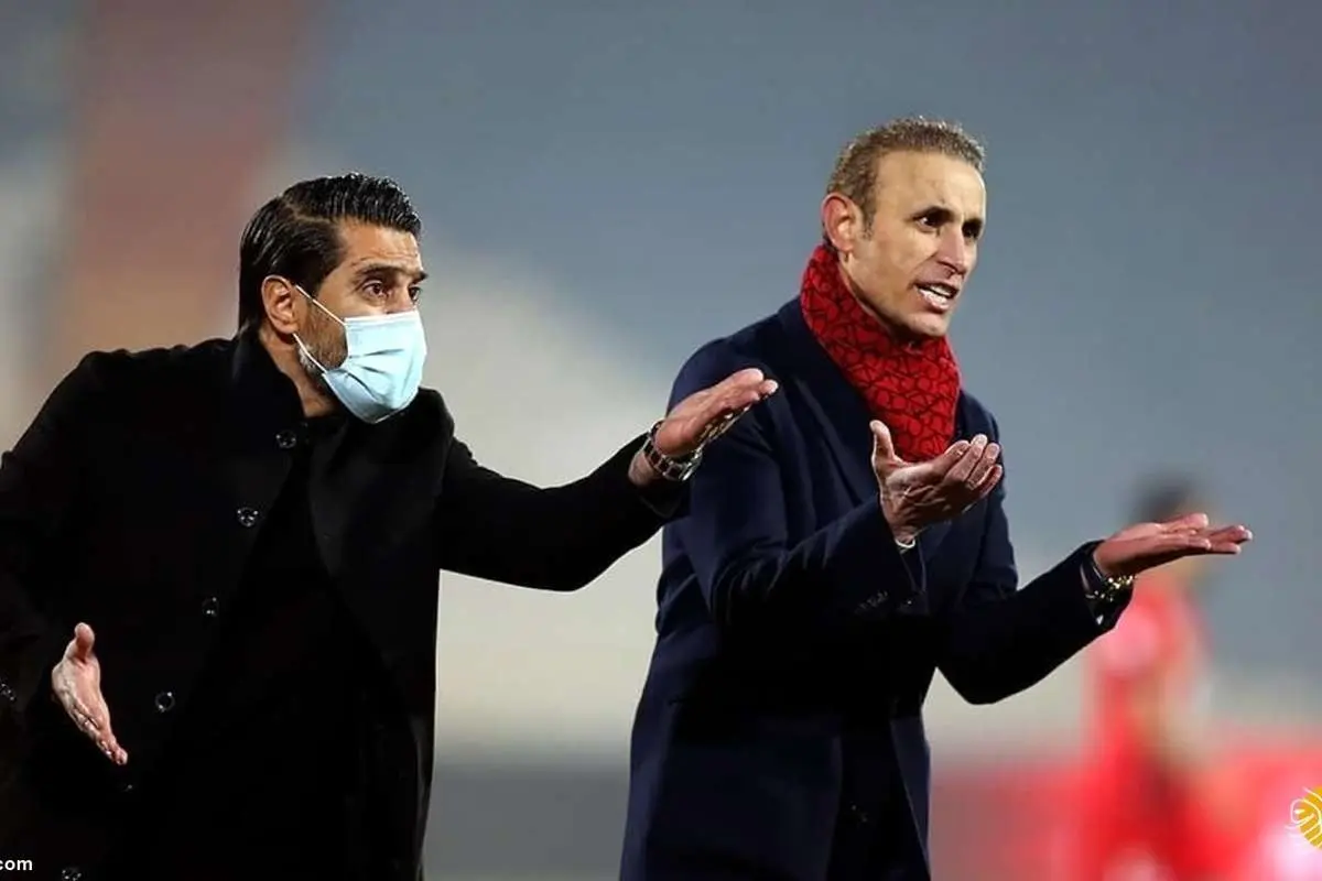 ناکامی سرمربی پرسپولیس مقابل استقلالی‌ها