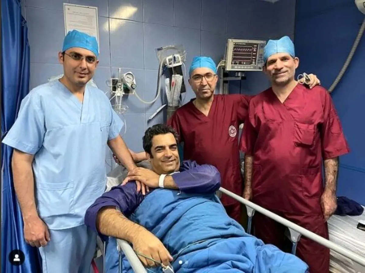 (تصویر) منوچهر هادی، در بیمارستان بستری شد