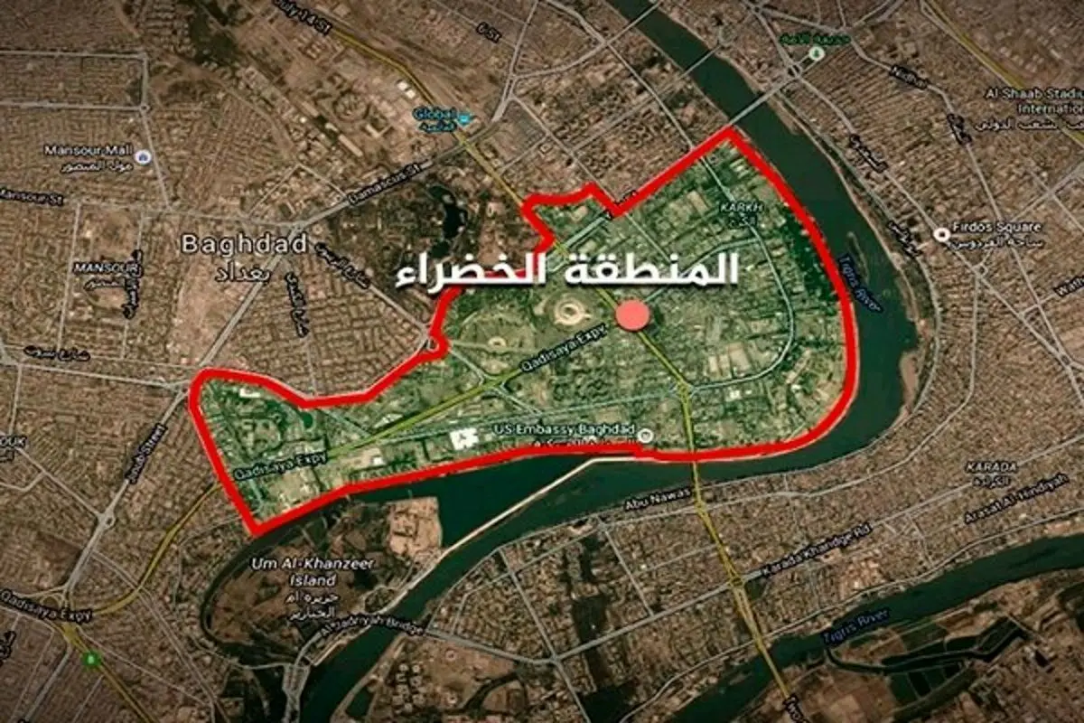 حمله راکتی به سفارت آمریکا در بغداد
