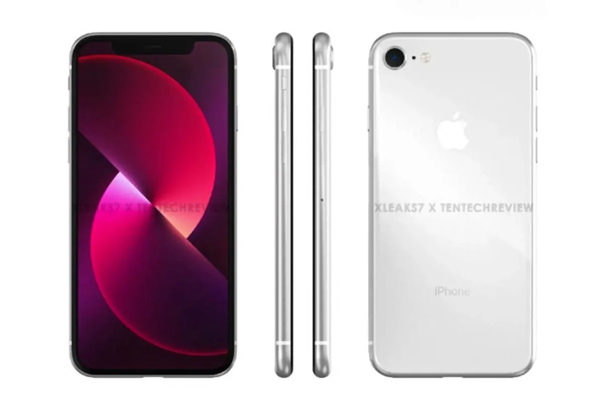 تصاویر جدید گوشی آینده آیفون SE 3