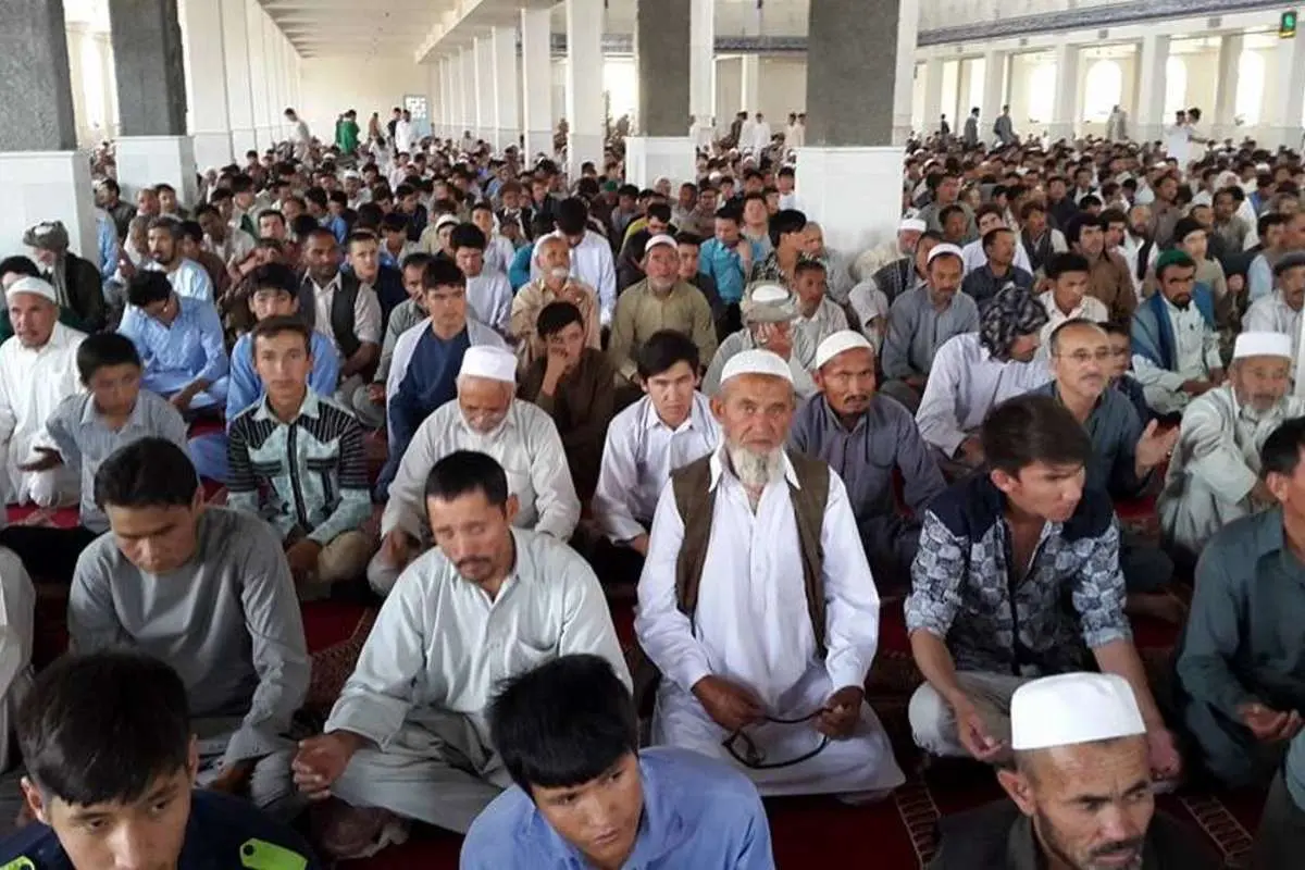 (ویدئو) درگیری در نماز جمعه مسجد جامع تالقان افغانستان
