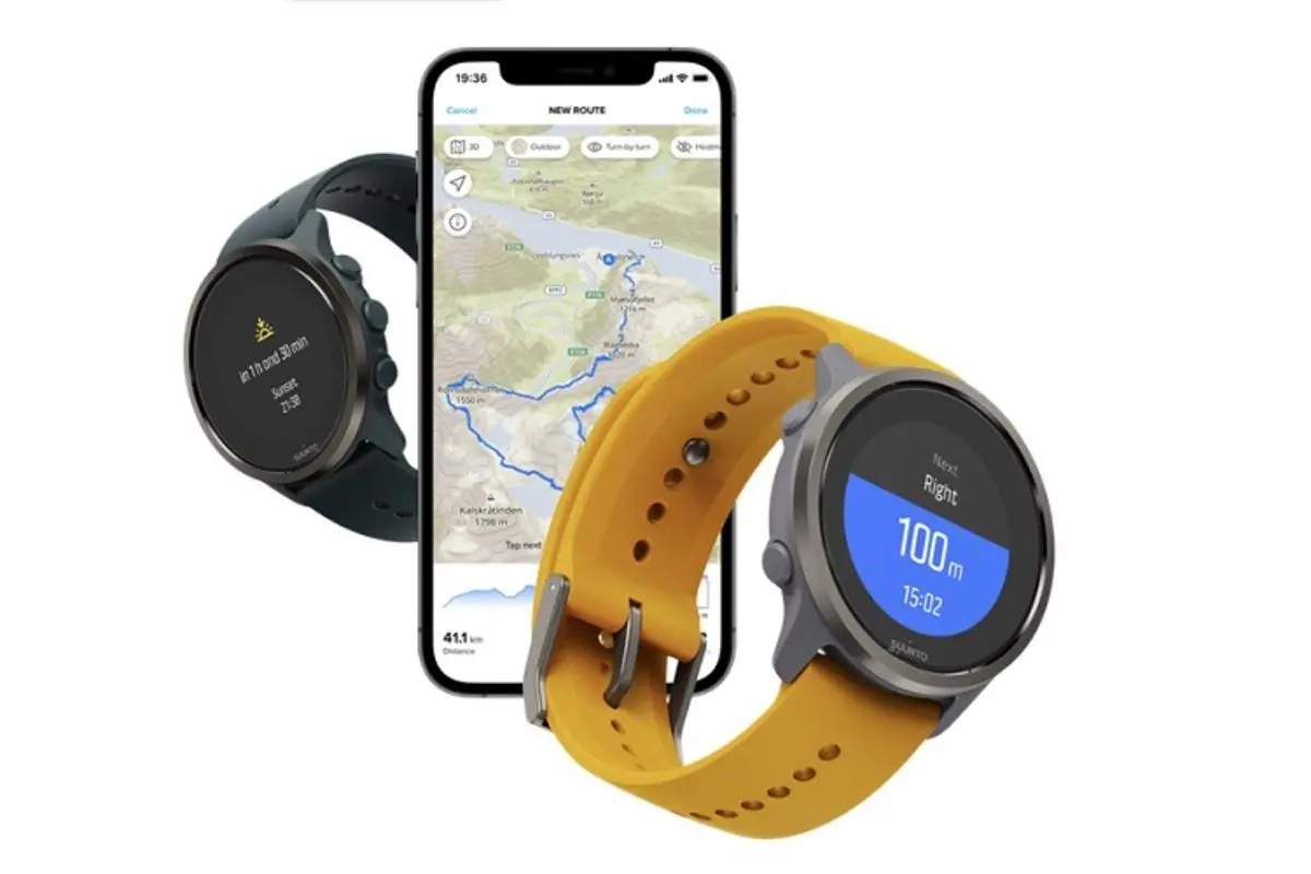 سبک‌ترین ساعت ورزشی GPS دار  با ۱۰۰ ساعت عمر باتری