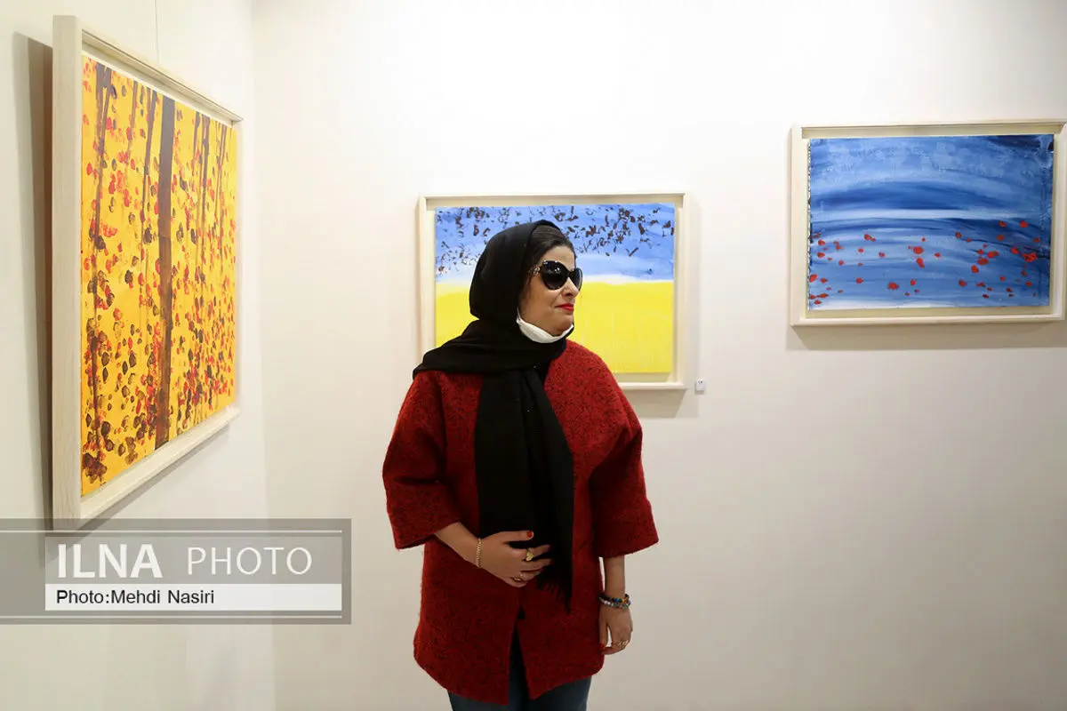 (تصاویر) نمایشگاه نقاشی مریم حیدرزاده
