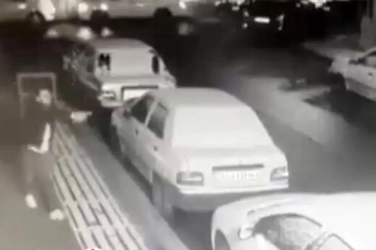 (ویدئو) درگیری مسلحانه سارقان و پلیس در ولنجک تهران