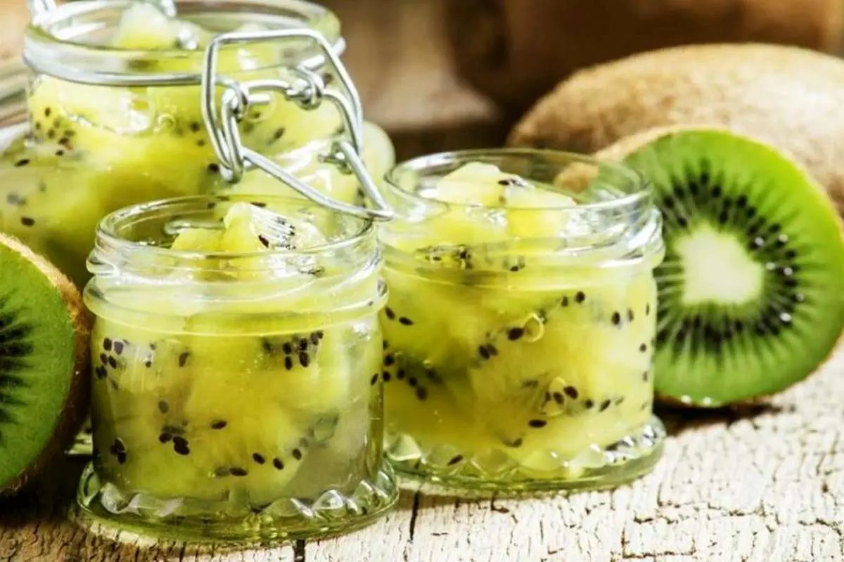 طرز تهیه مربای کیوی