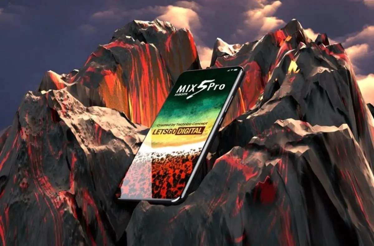 اولین تصاویر از گوشی پرچمدار آینده شیائومی Mix 5 Pro