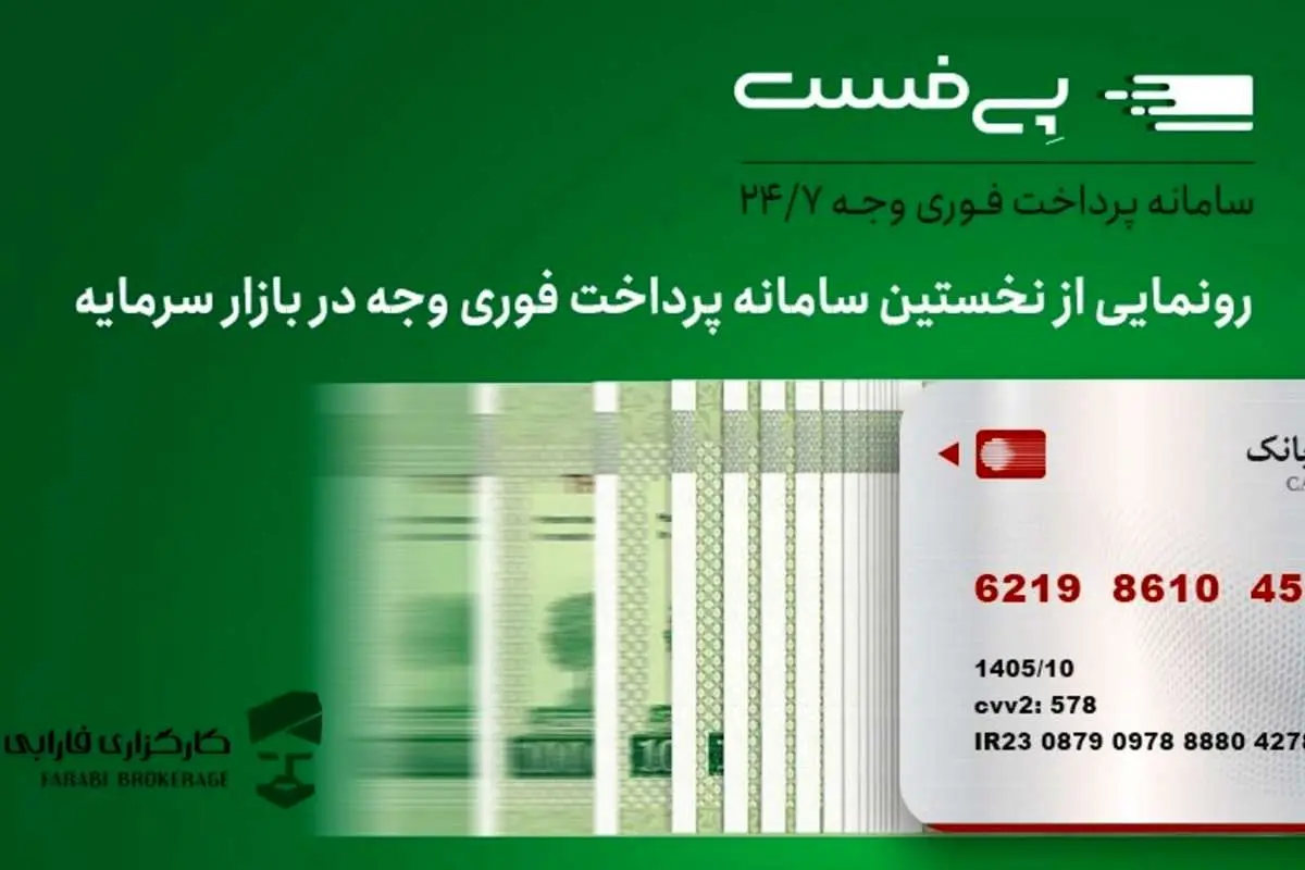 دریافت وجه در بورس 24 ساعته شد!