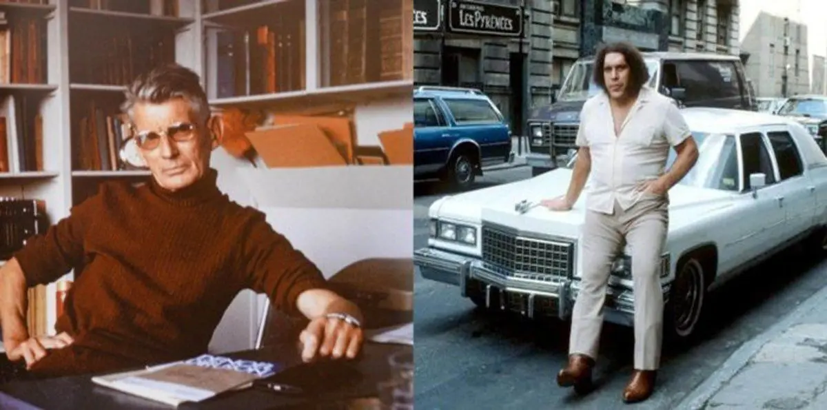 ماجرای ساموئل بکت و کشتی‌گیر ۲۴۰ کیلویی