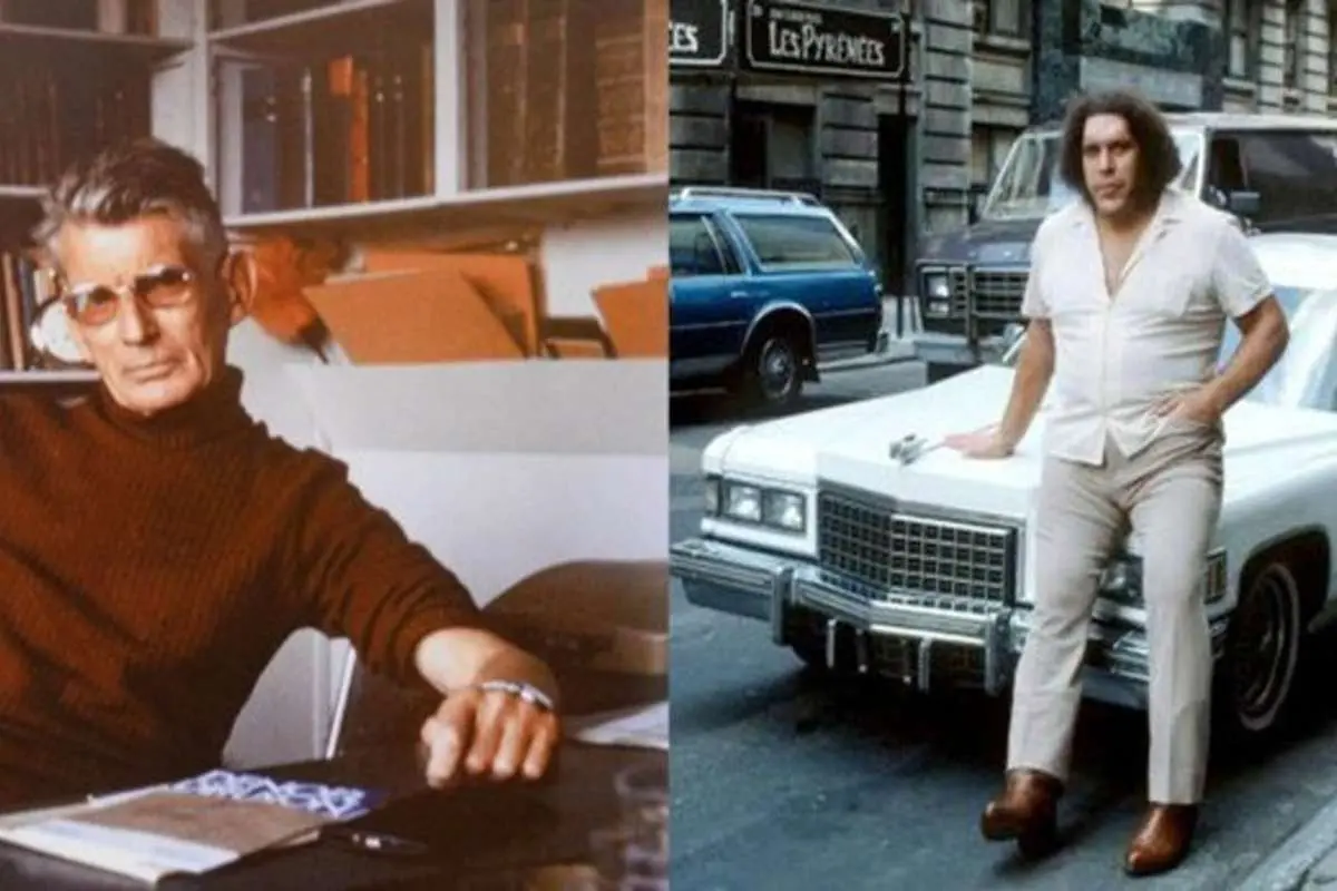 ماجرای ساموئل بکت و کشتی‌گیر ۲۴۰ کیلویی