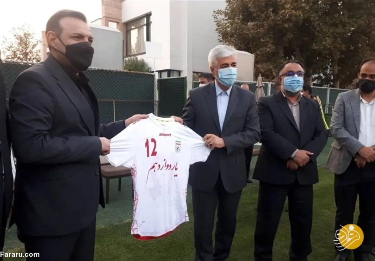 رسانه‌ها رفتند، وزیر ورزش آمد
