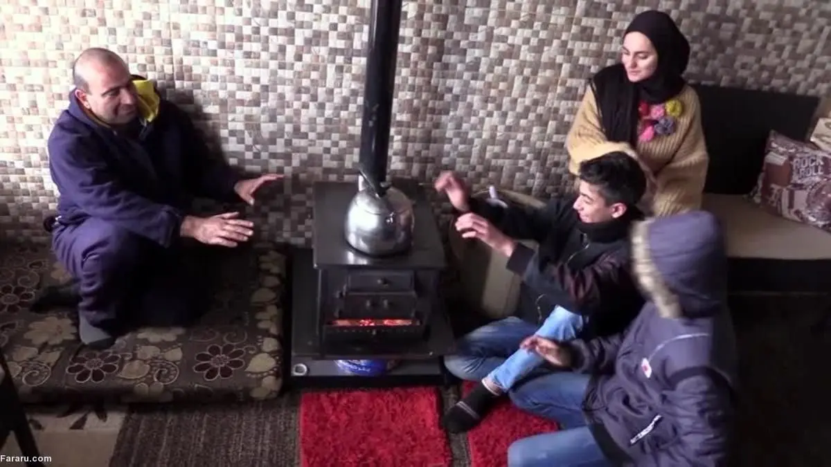 (ویدئو) زمستان سخت لبنانی‌ها بدون سوخت