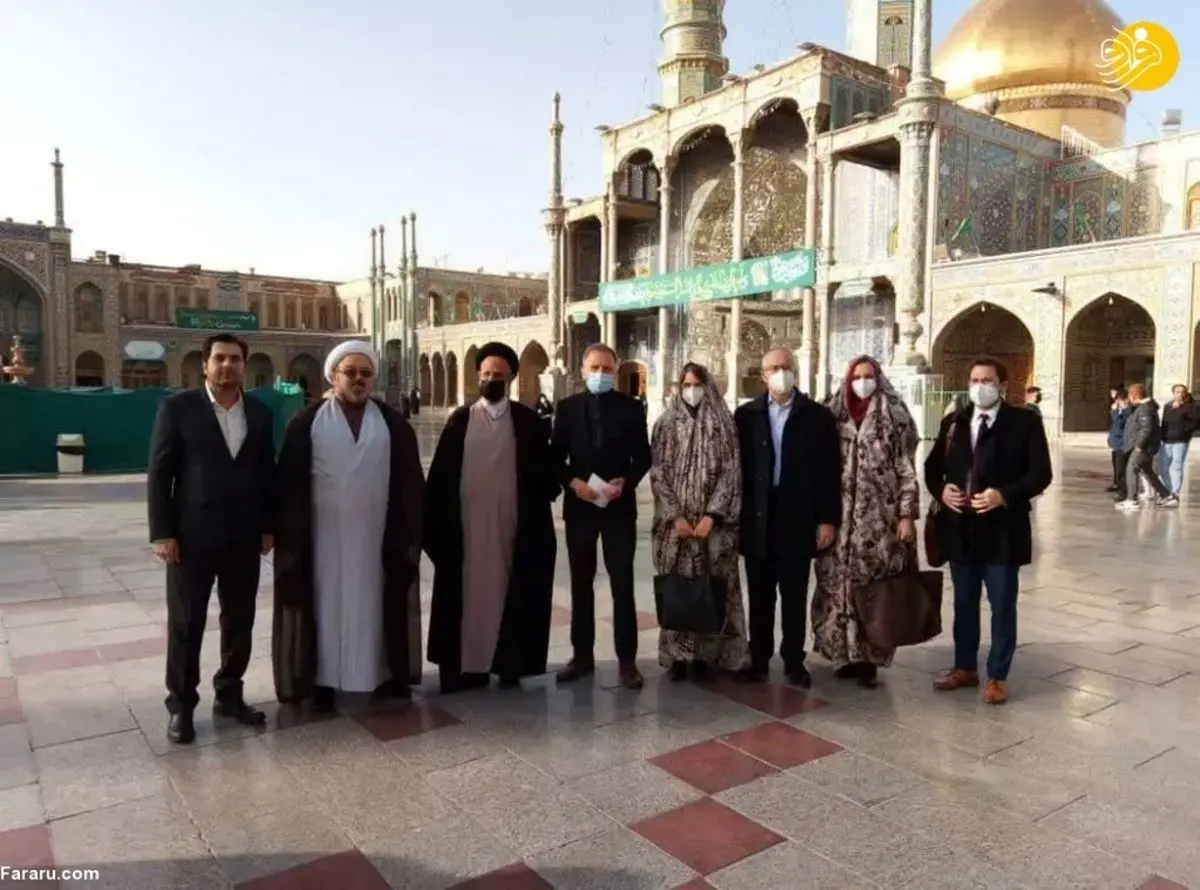 (تصاویر) سفیر آلمان در حرم حضرت معصومه(س)