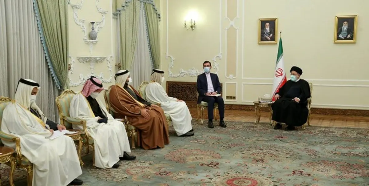 دعوت رسمی امیر قطر از رئیسی