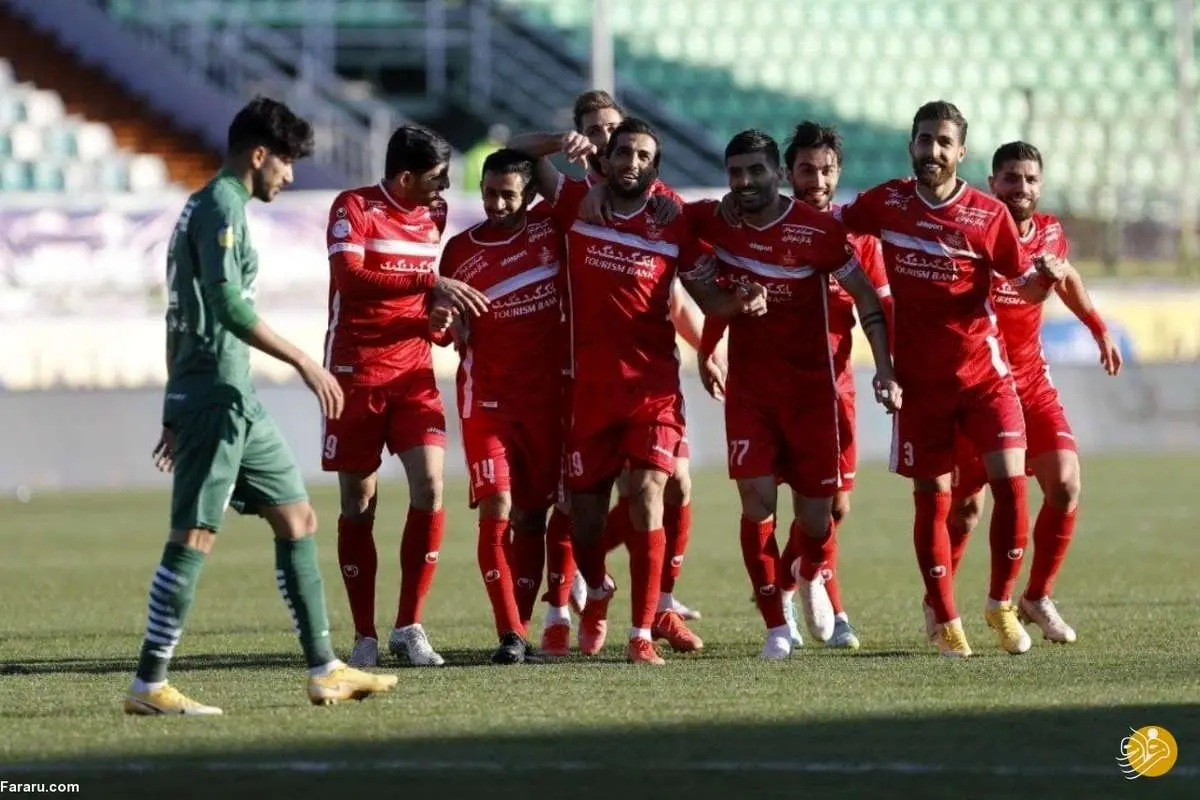 پرسپولیس راحت ذوبآهن را برد و صعود کرد