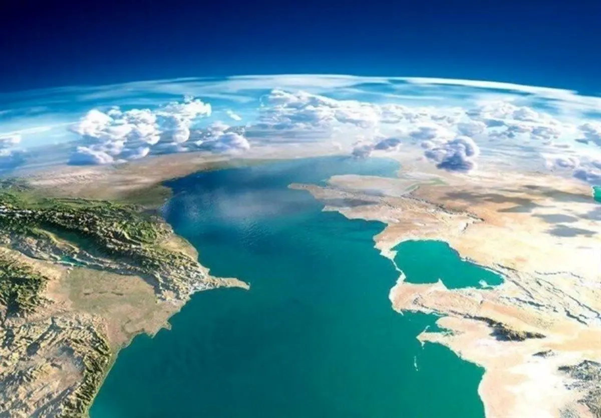 کاهش ۱۹ سانتیمتری تراز آب دریای‌خزر در یکسال اخیر