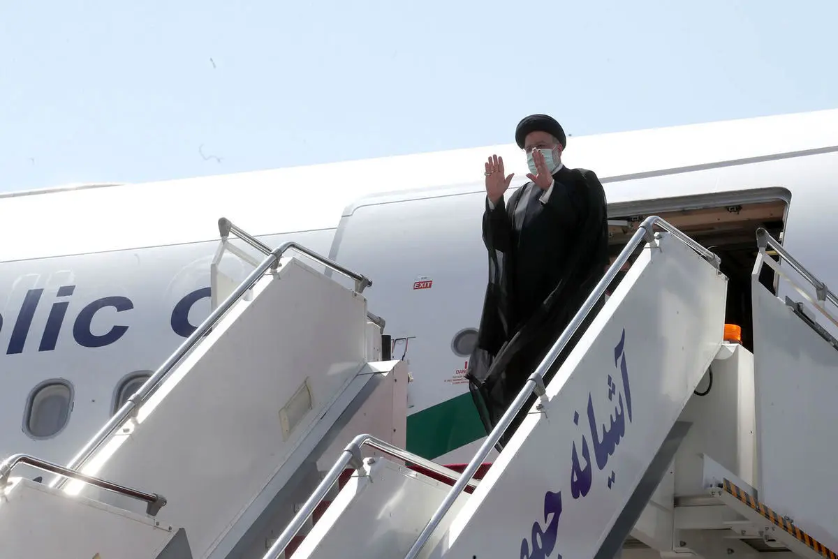 رئیس‌جمهور تهران را به مقصد روسیه ترک کرد
