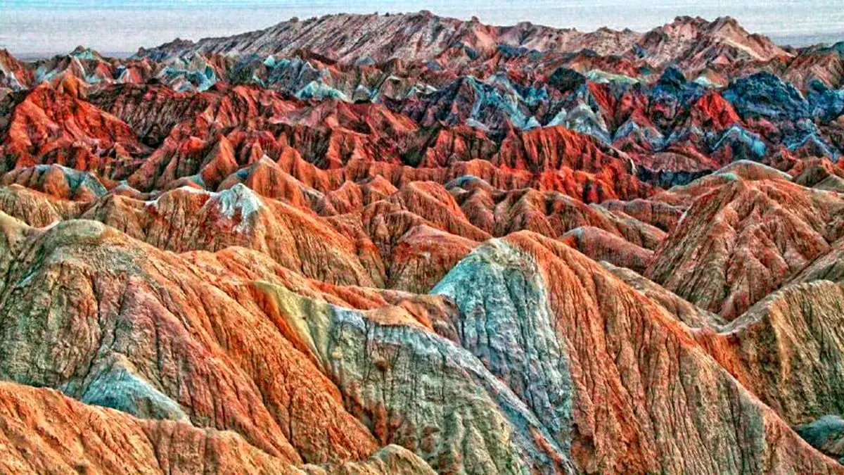 (ویدئو) کوه‌های زیبای مینیاتوری در سیستان و بلوچستان