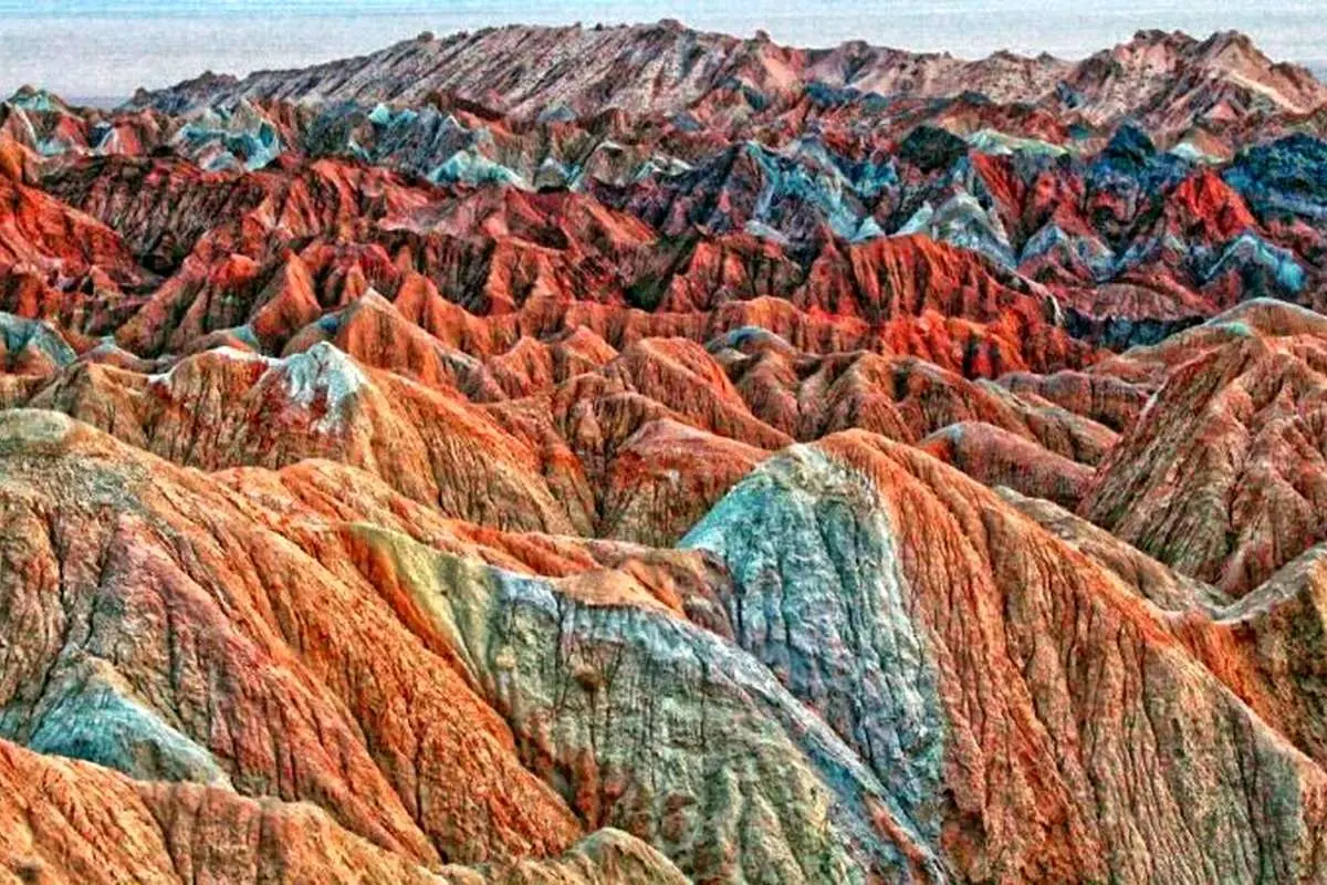 (ویدئو) کوههای زیبای مینیاتوری در سیستان و بلوچستان