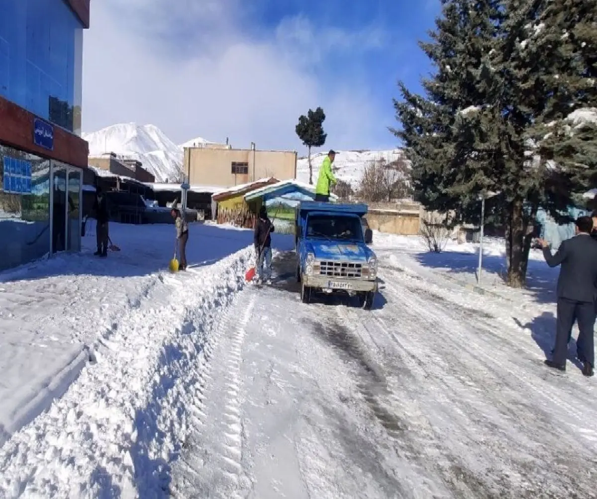 بارش ۴۵ سانتیمتری برف در آذربایجان غربی