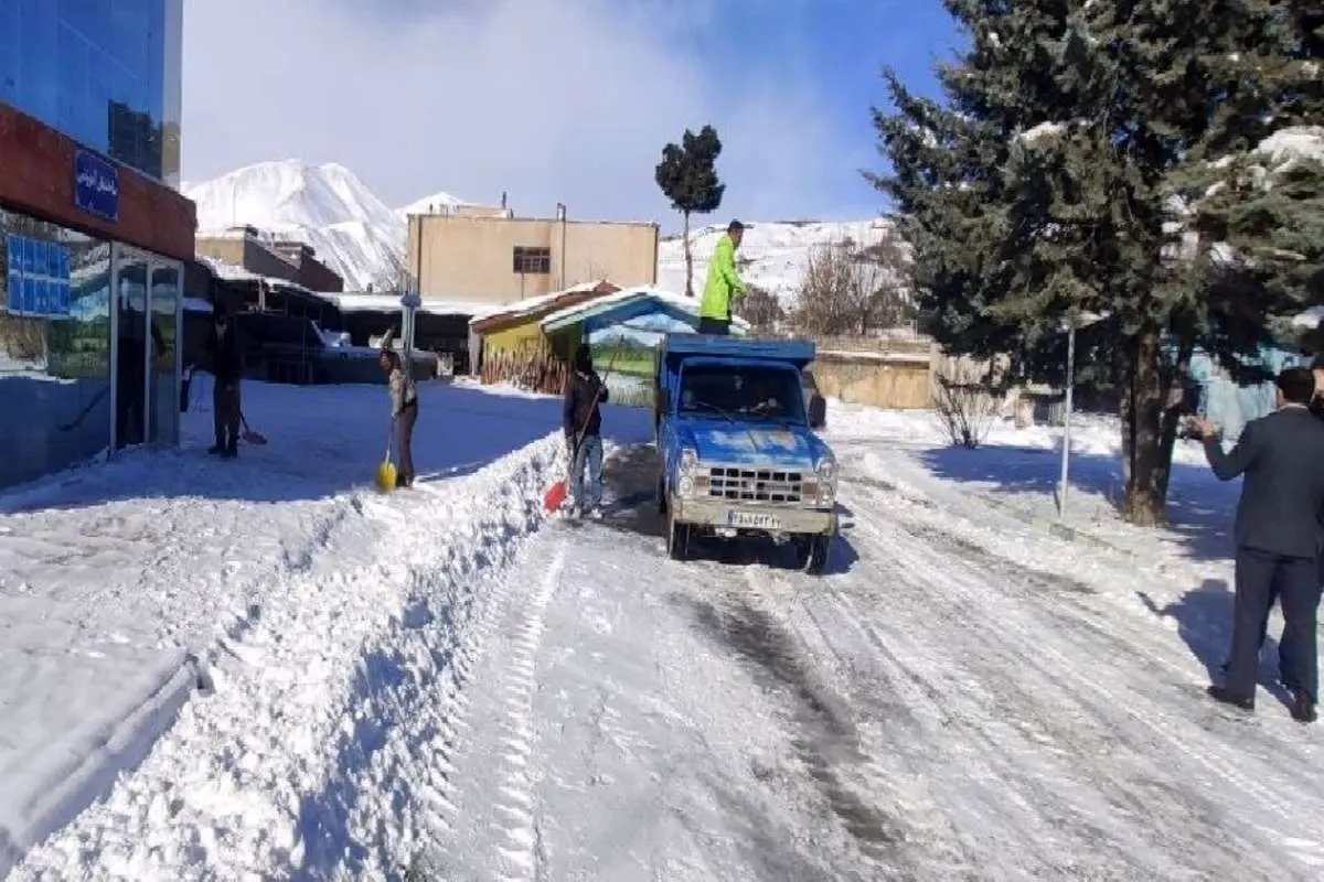 بارش ۴۵ سانتیمتری برف در آذربایجان غربی