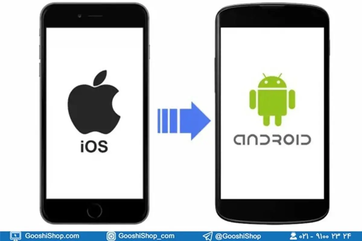 انتقال مخاطبین از آیفون به گوشی‌های اندرویدی - گوشی شاپ