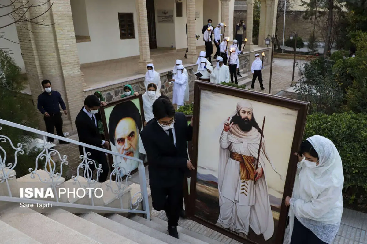 (تصاویر) جشن «سده» در کرمان