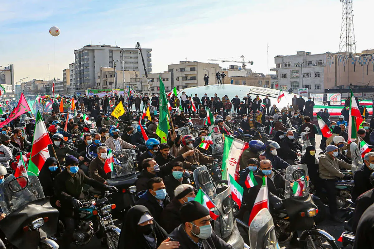احتمال برگزاری راهپیمایی ۲۲ بهمن در سراسر کشور به جز شهرهای قرمز