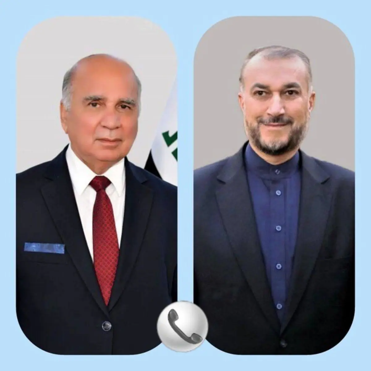 گفت‌وگوی امیرعبداللهیان با وزیر خارجه عراق