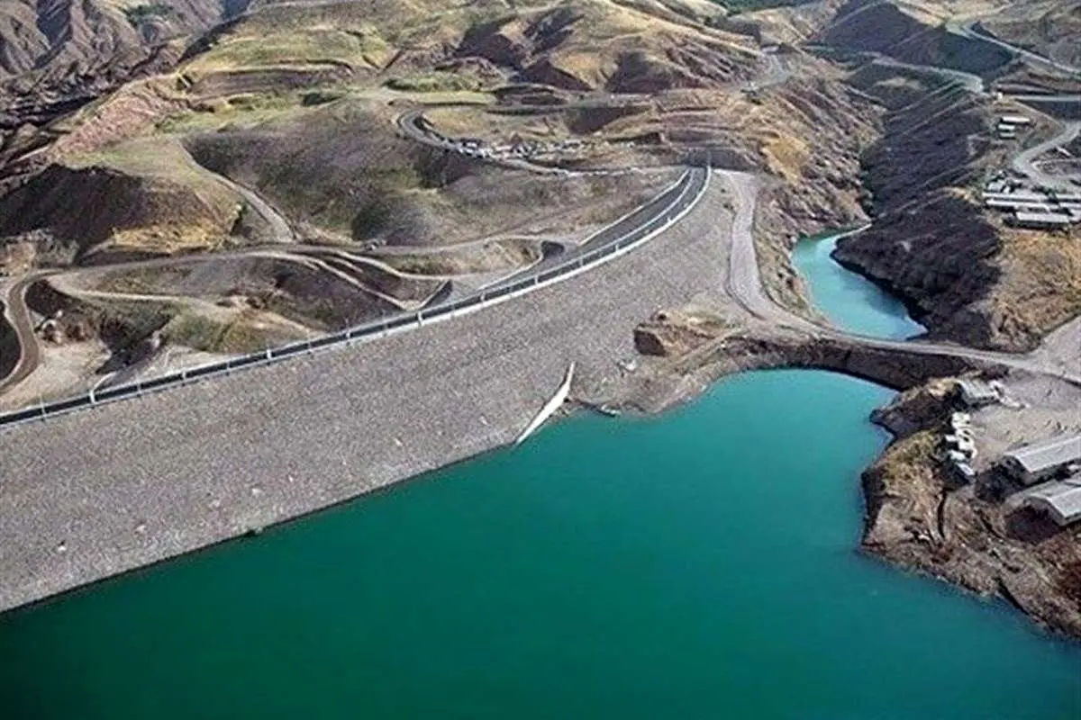 کسری ۲۳۵ میلیون متر مکعبی ذخایر سدهای پنجگانه استان تهران