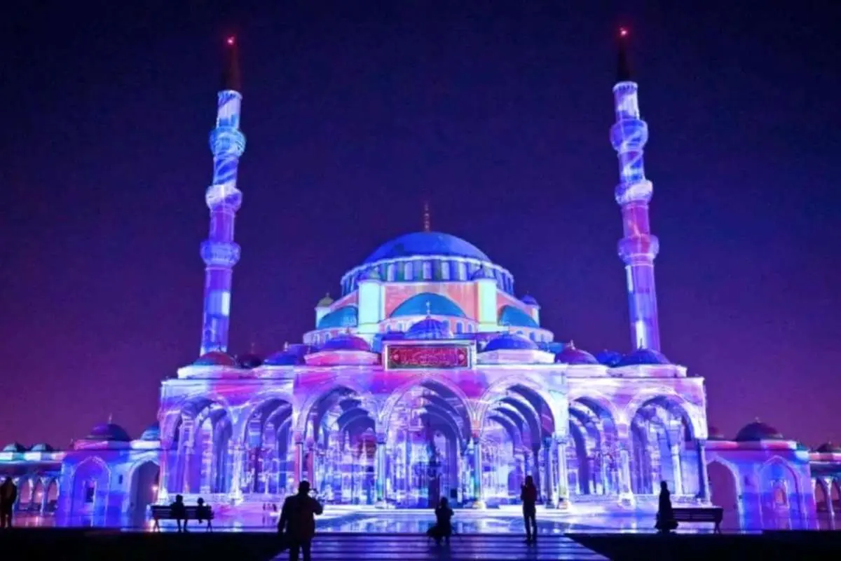(تصاویر) جشنواره نور شارجه امارات