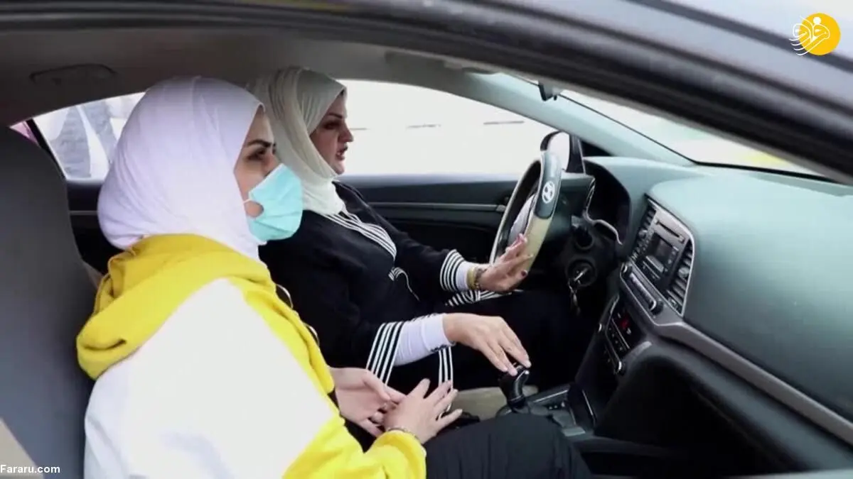 (ویدئو) زن عراق با آموزش رانندگی کلیشه‌های جنسیتی را به چالش کشید
